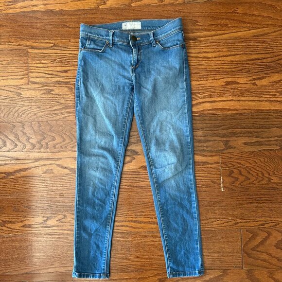Free People Denim Jeans Size 25 Skinny Jeans Size 0 Made in USA - Picture 7 of 7